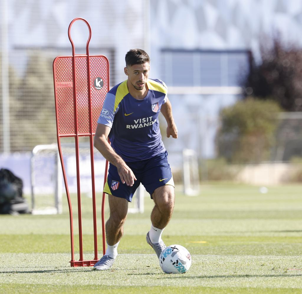 Lenglet durante la pretemporada del Atlético de Madrid