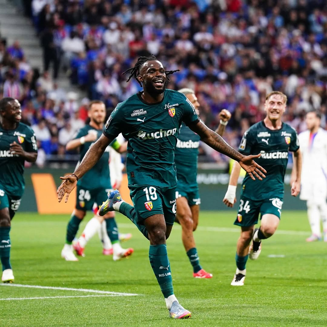 Gouduine Koyalipou celebrando un gol