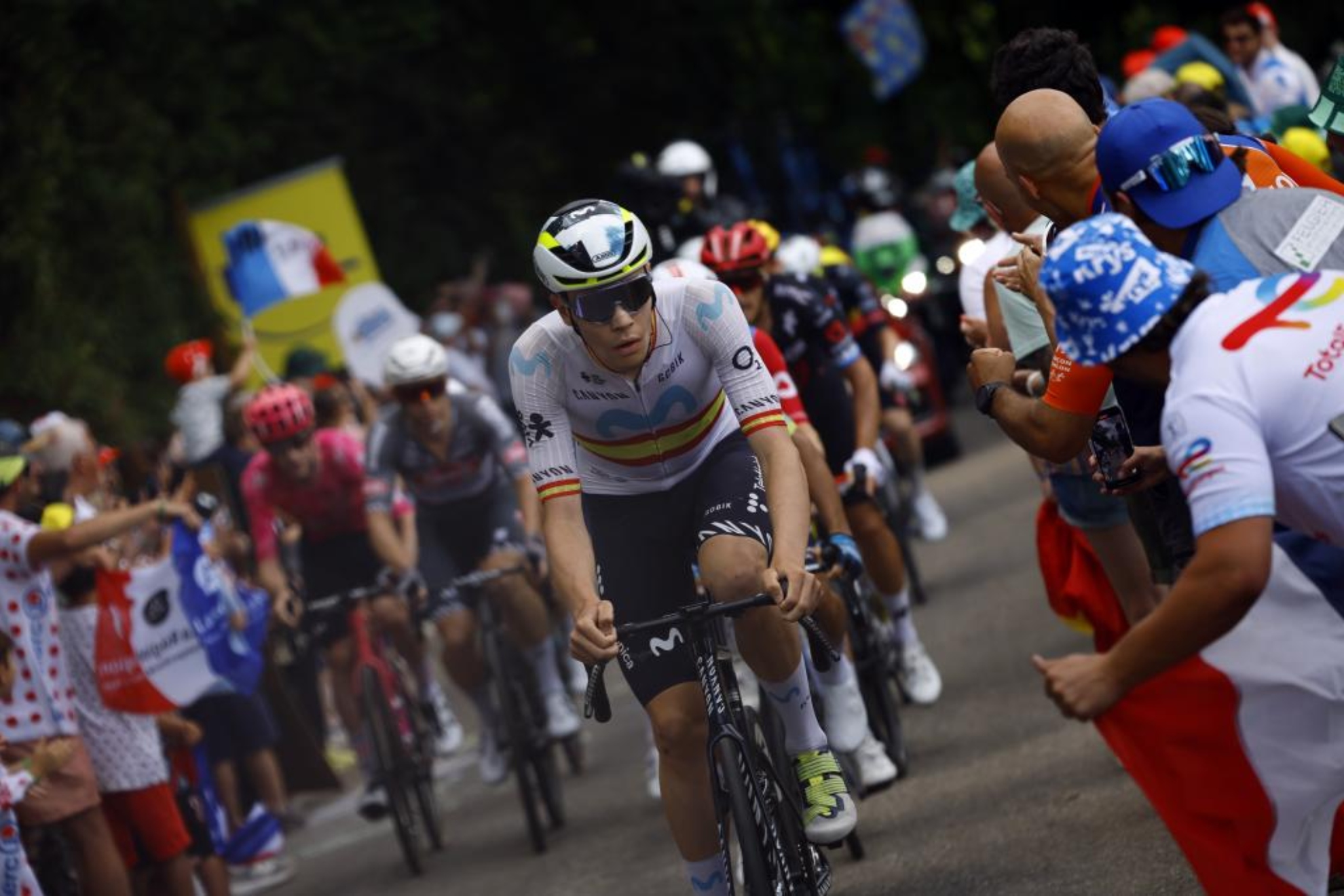 Iván Romeo Iván Romeo, la ilusión española que se saca el carnet en el Tour:
