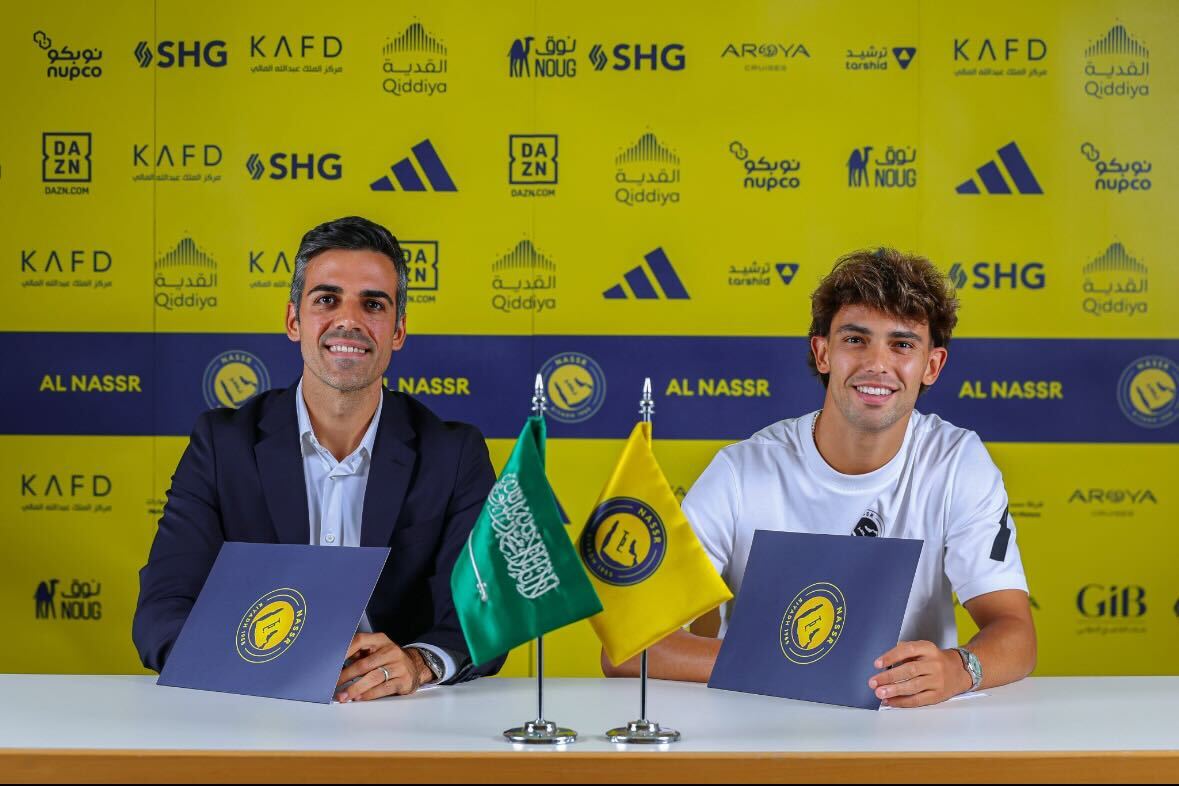 Joao Félix, ya como jugador de Al Nassr.