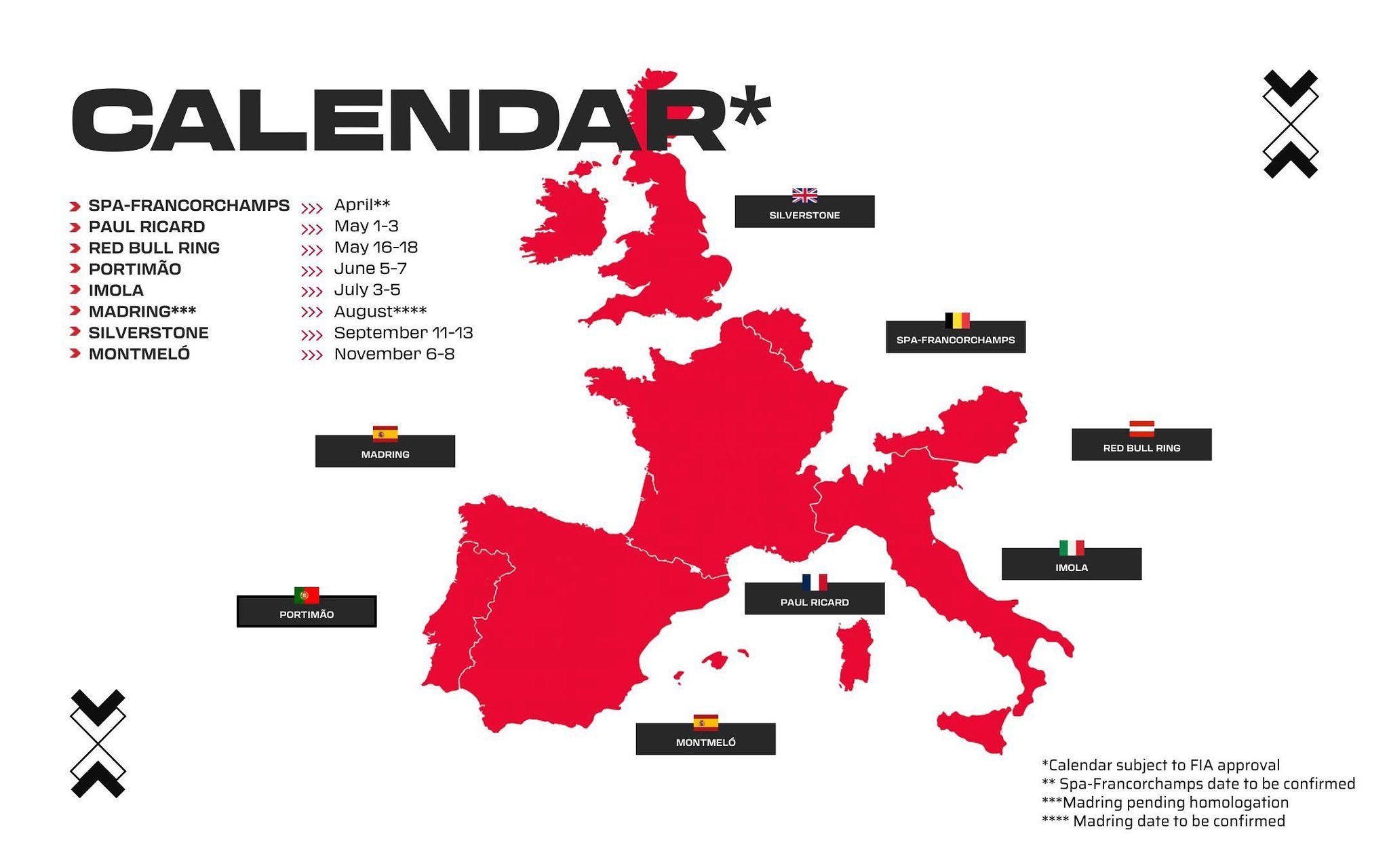 MadRing, en el calendario.
