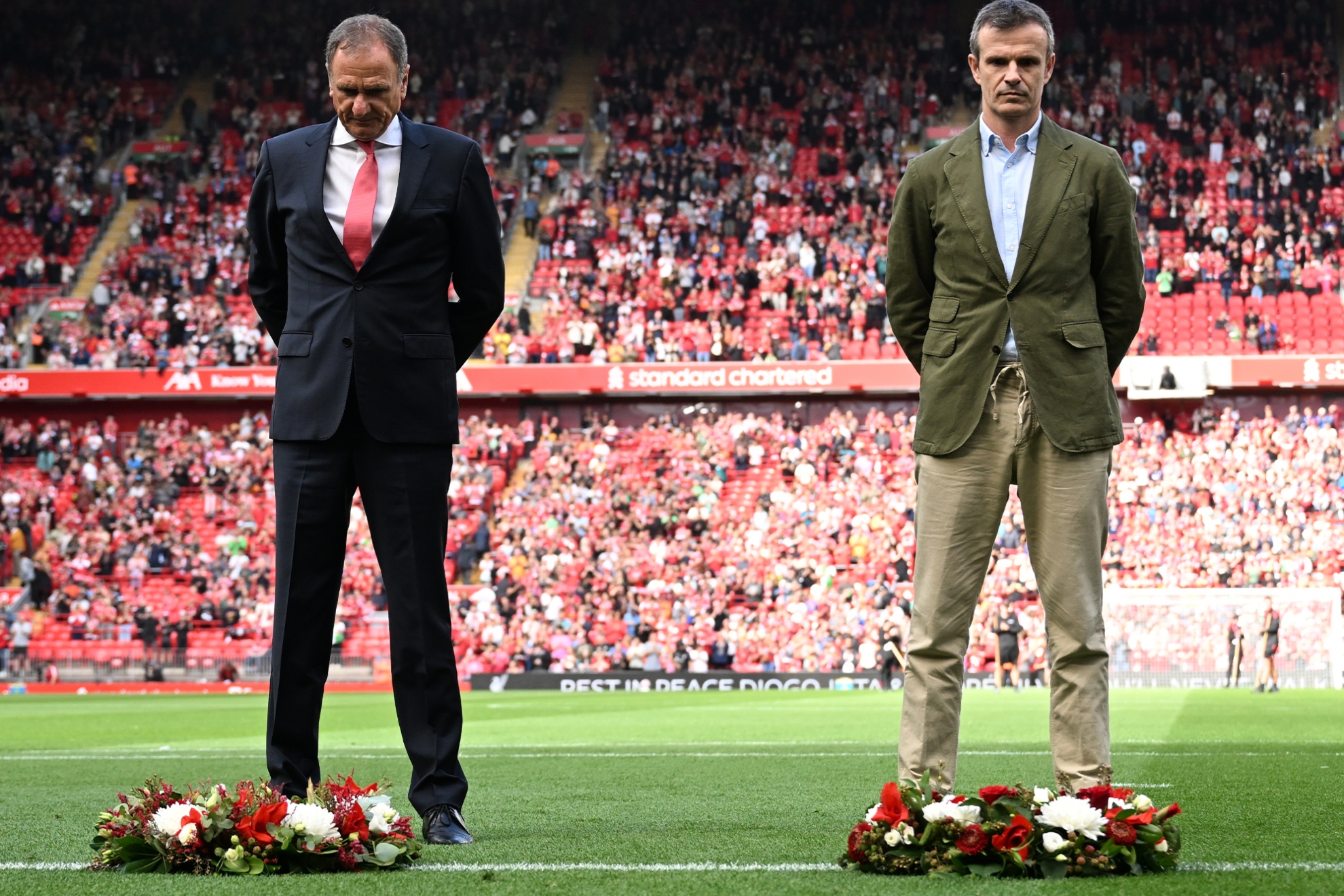 El homenaje de Anfield a Diogo Jota: "Será la primera vez que jugamos en casa desde que le perdimos"