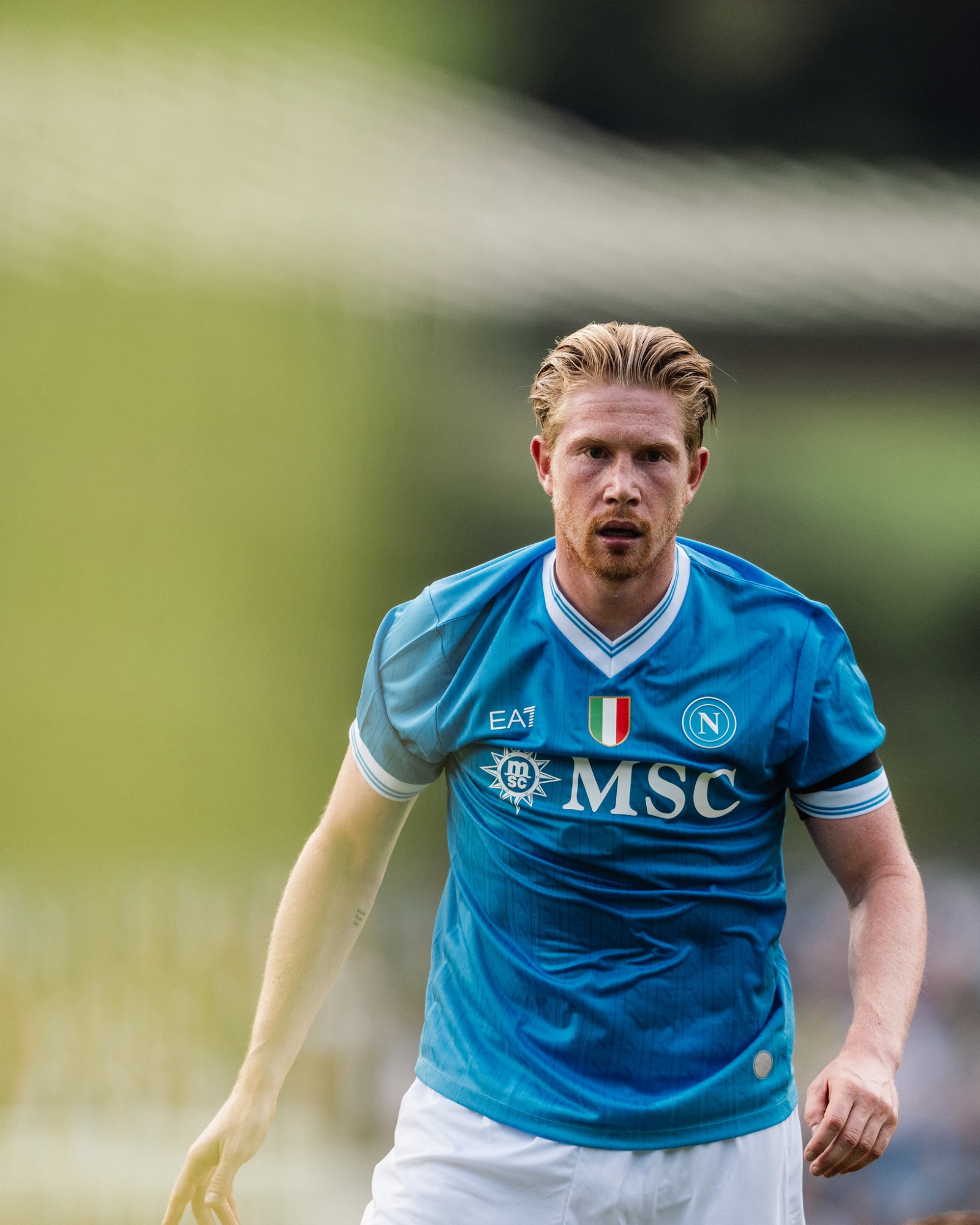 Kevin de Bruyne, con Napoli.