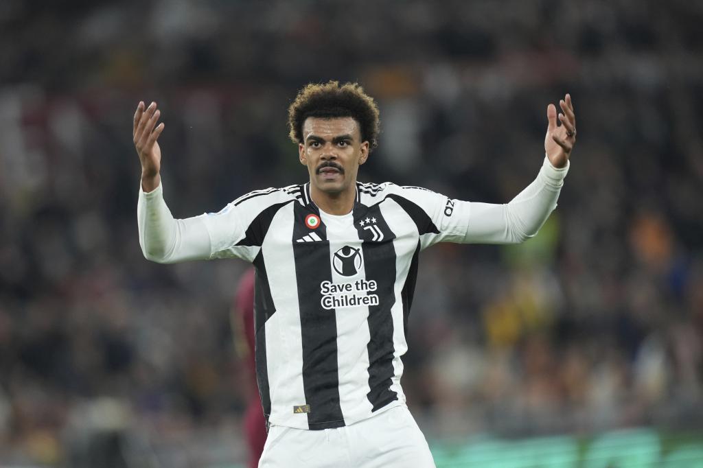 Renato Veiga durante su etapa con la Juventus