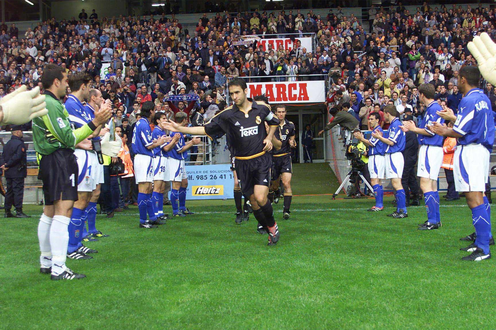 Oviedo's corridor to Madrid on June 10, 2001.