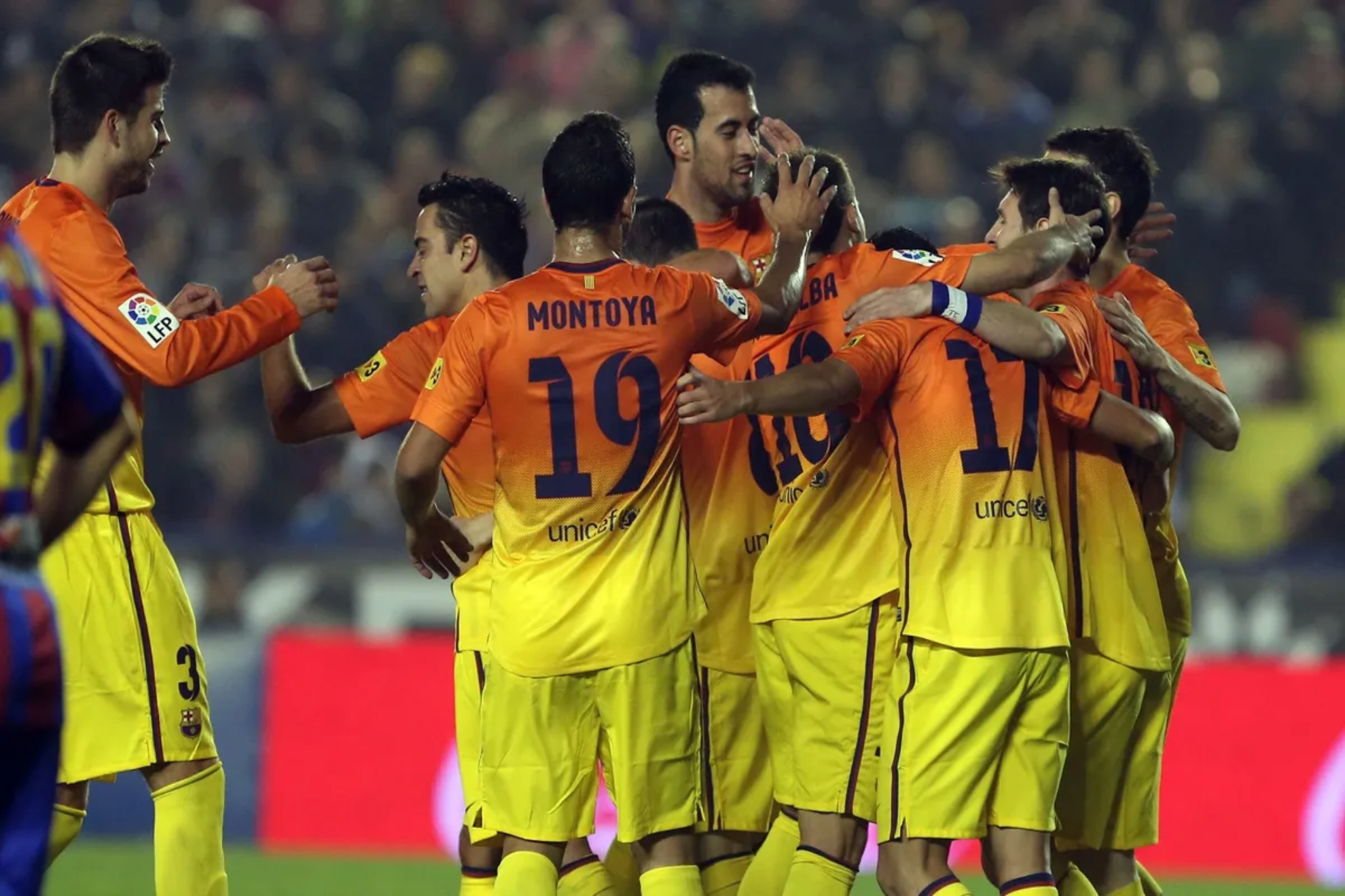 In 2012, Barça made history by playing with eleven youth players.