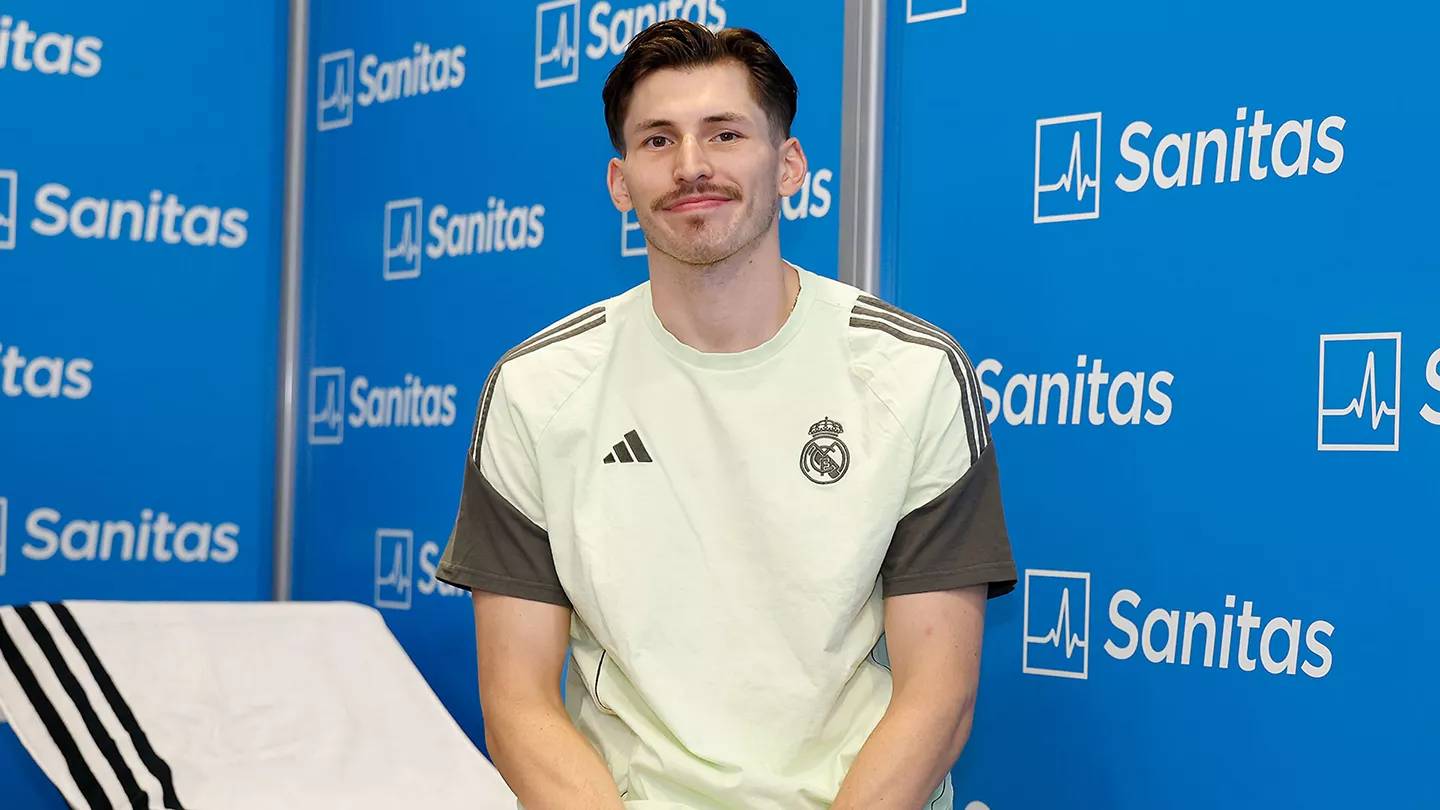The German David Kramer, a new signing of Real Madrid.