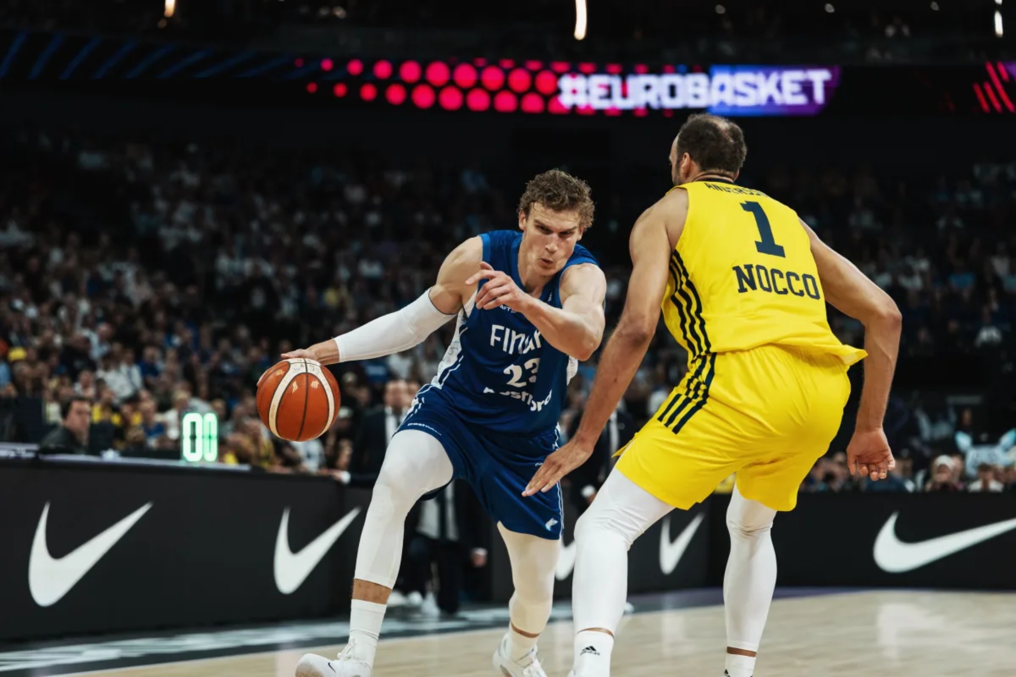 Markkanen en el partido