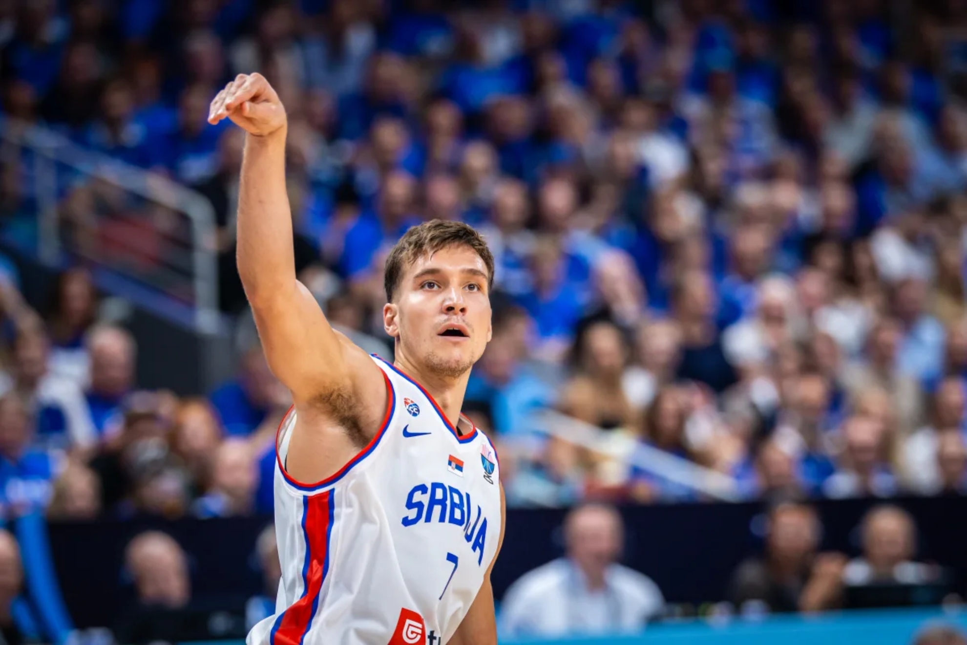 Bogdanovic en el partido