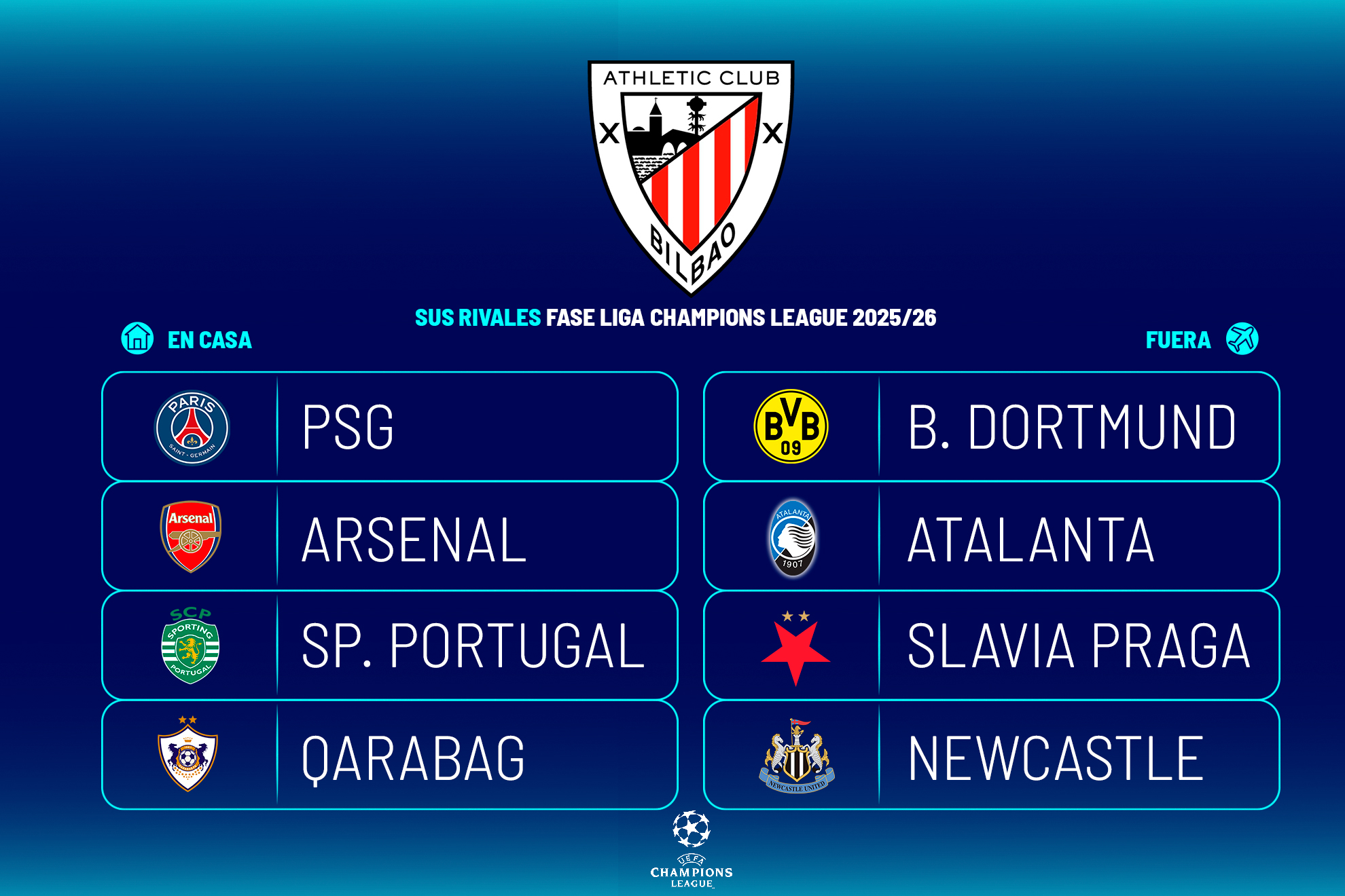 Rivales del Athletic