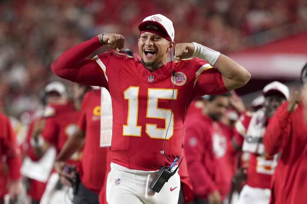Patrick Mahomes, quarterback de los Chiefs de Kansas City