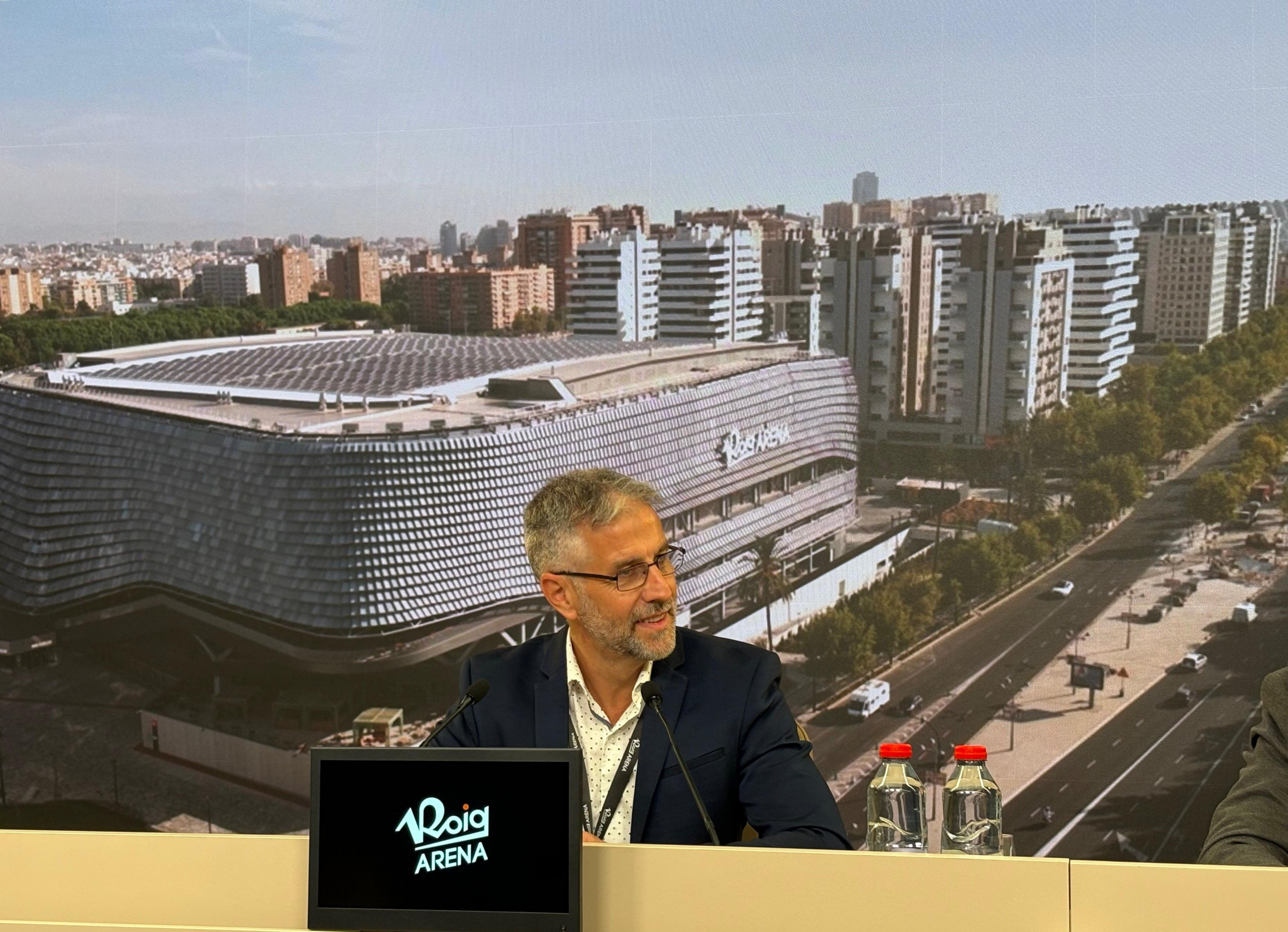 Víctor Sendra, general director of Roig Arena.