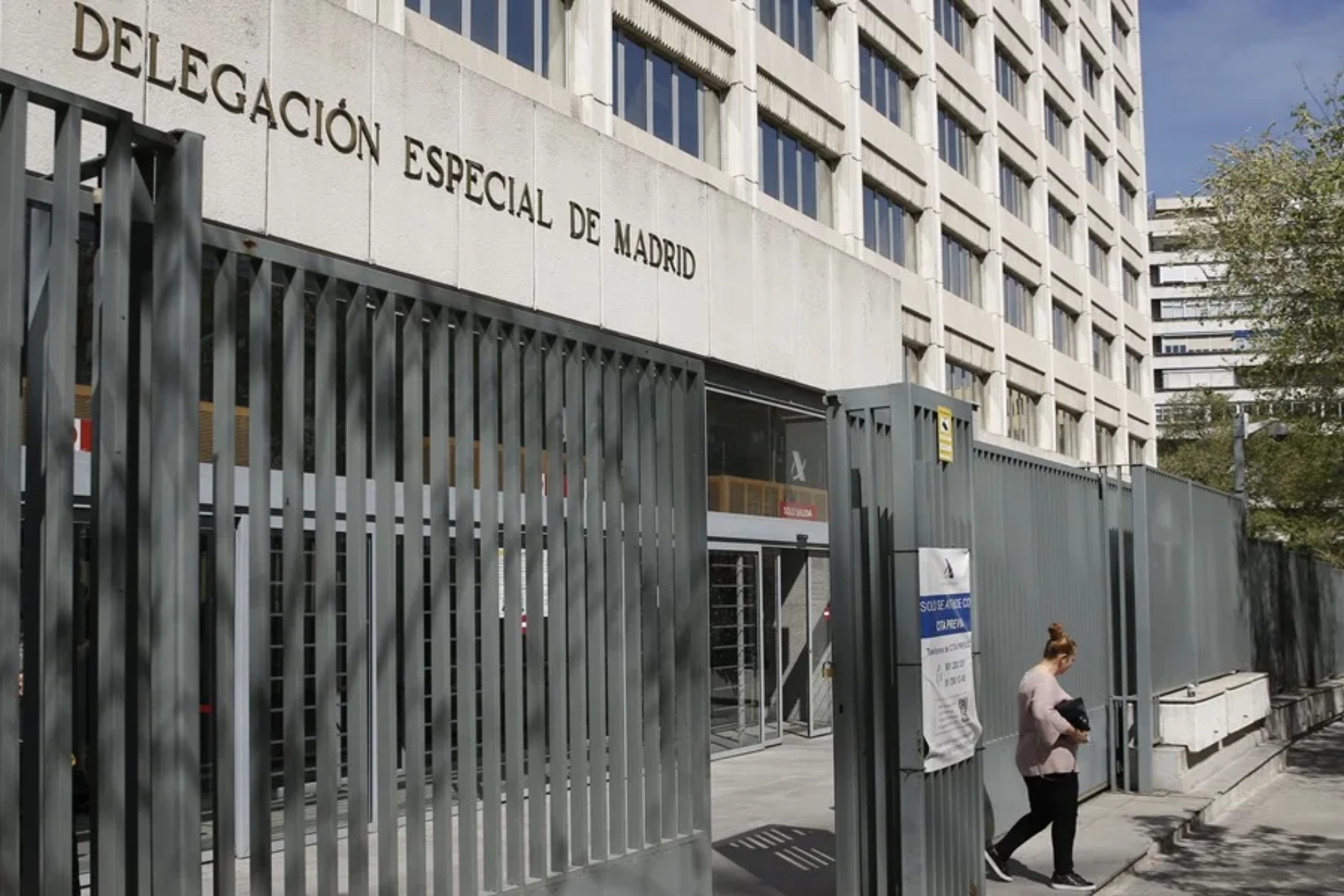 Agencia Tributaria en Madrid.